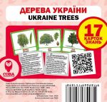 Дерева України. Ukraine trees. Навчальні картки (укр/англ)