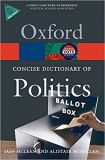 Concise Oxford Dictionary of Politics 3ed