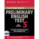 Cambridge PET 5 Self-study Pack