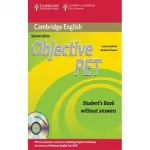 Objective PET  2nd Ed SB without answers with CD-ROM