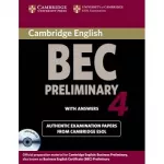 Cambridge BEC Preliminary 4 SB with CDs