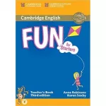 Fun for 3rd Edition Starters Teacher's Book with Downloadable Audio