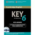 Cambridge English Key 6 Self-study Pack (SB with answers and Audio CD)
