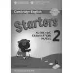 Cambridge English Starters 2 for Revised Exam from 2018 Answer Booklet