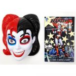 Harley Quinn Book and Mask Set