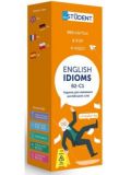Картки для вивчення англійських слів. English Idioms / Англійські ідіоми B2 - С1 (500 флеш-карток) English Student